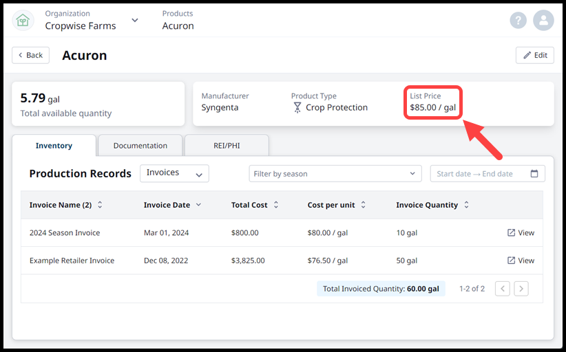 8. Picture of the Product Menu from the gif with the updated LP highlighted.png