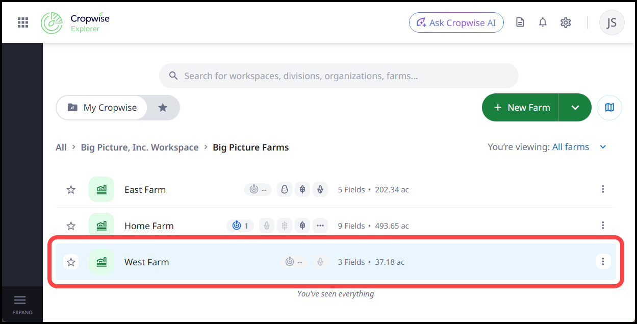 3.  MyCropwise - Select Farm.png